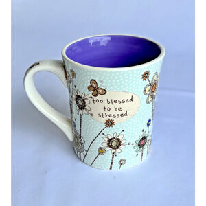 Robbin Rawlings Too Blessed to be Stressed Coffee Mug